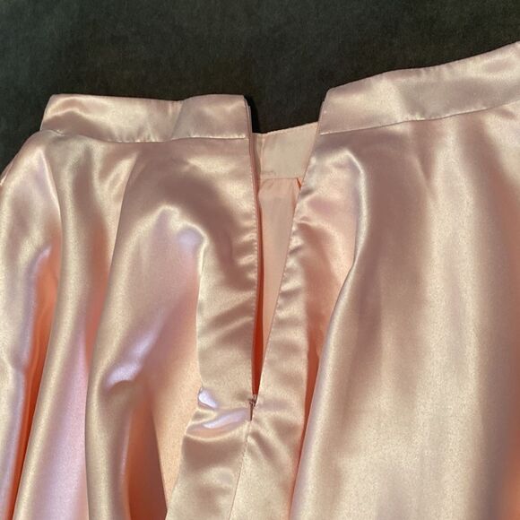 Women’s Satin & Lace Halter Short Prom Party Dress 2 Pieces Size 4 NWT - Picture 10 of 13